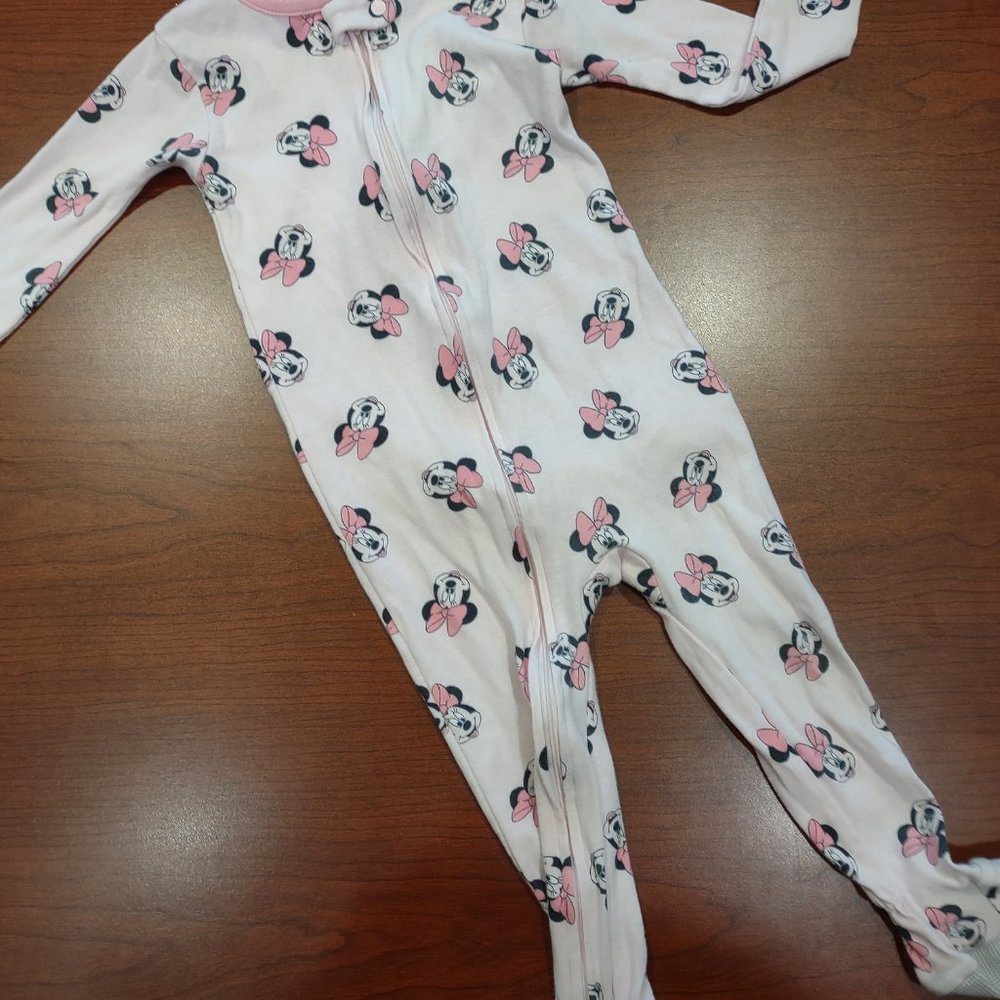 Osh Kosh 1-Piece Minnie Mouse 100% Cotton PJs